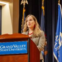 Interim Vice Provost Erica Hamilton.